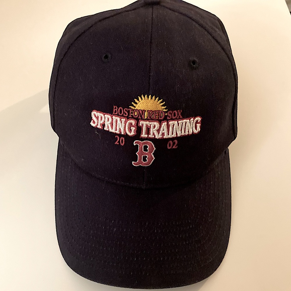 2002 Boston Red Sox Spring Training Strapback Hat